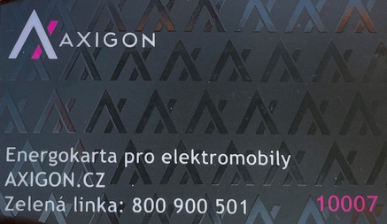 Axigon - Energo karta
